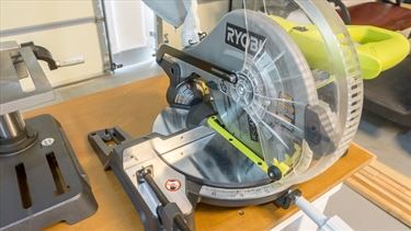 RYOBI TS1350 240V Compound Mitre Saw 10” 254mm Complete Tested Working