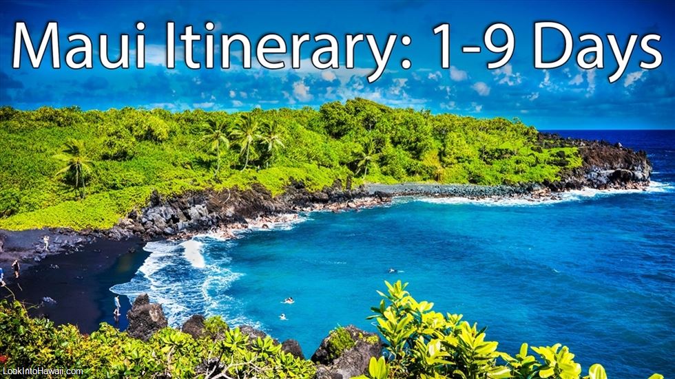 Maui Itinerary - Intro