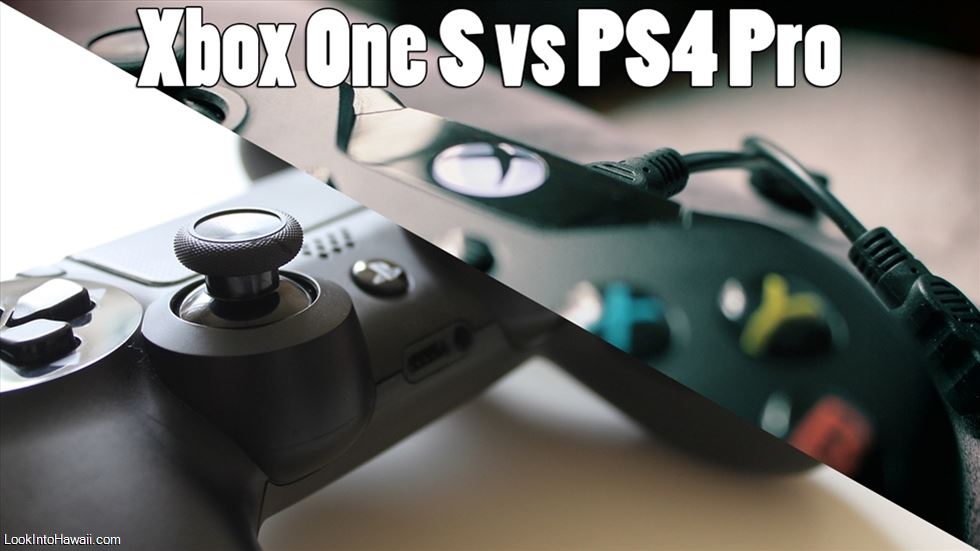Xbox One S vs Playstation 4 Pro