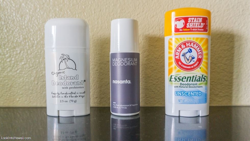 Aluminum Free & Odorless Deodorant Comparison